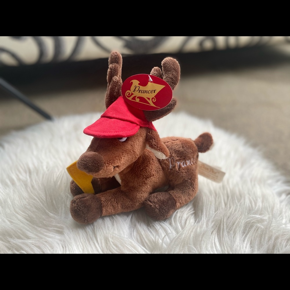 Christmas Reindeer "Prancer" Collectible Plush